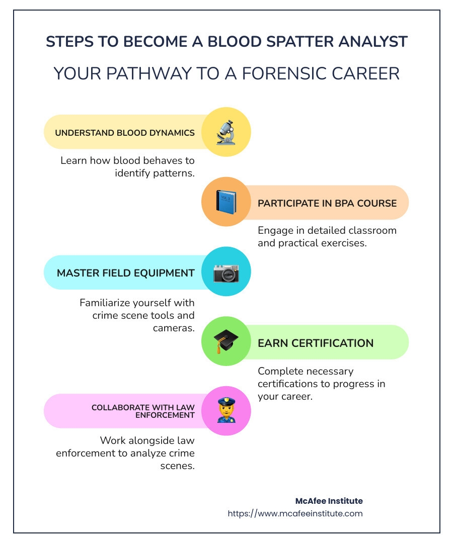 Unlocking The Secrets Of Bloodstain Patterns Your Path To Becoming An Analyst