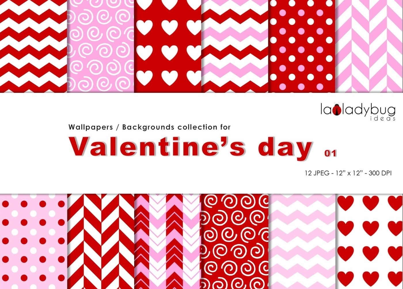 Valentine s Day Patterns Digital Papers Wallpapers Backgrounds Love By La Ladybug Ideas Art TheHungryJPEG Valentine s Day Patterns Digital Papers Wallpapers Backgrounds Love By La Ladybug Ideas Art TheHungryJPEG