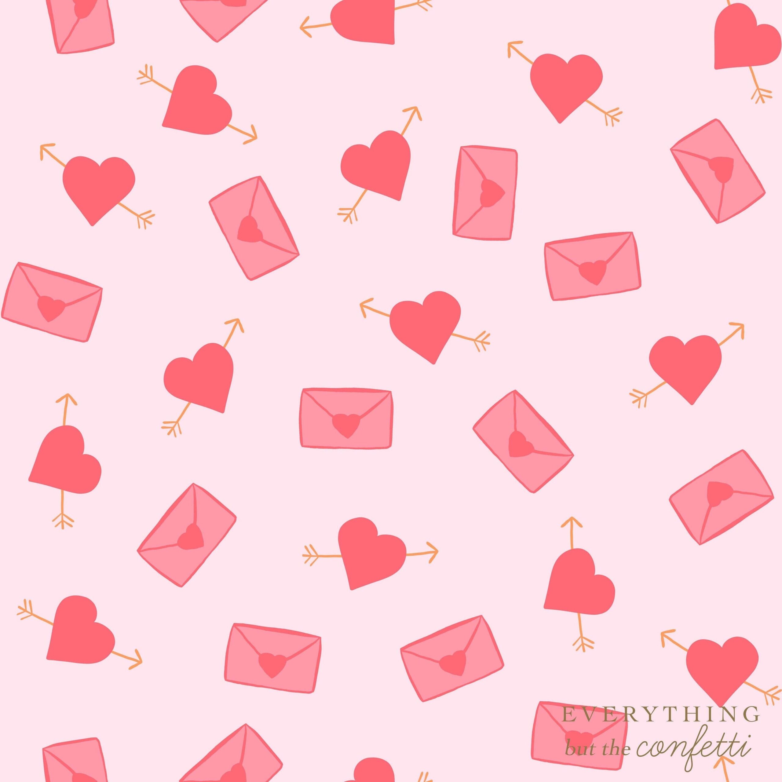 Valentine s Day Seamless Pattern Cute Valentines Repeat Pattern Design Instant Download Patterns For Fabric Hearts Pattern Love Pattern Etsy