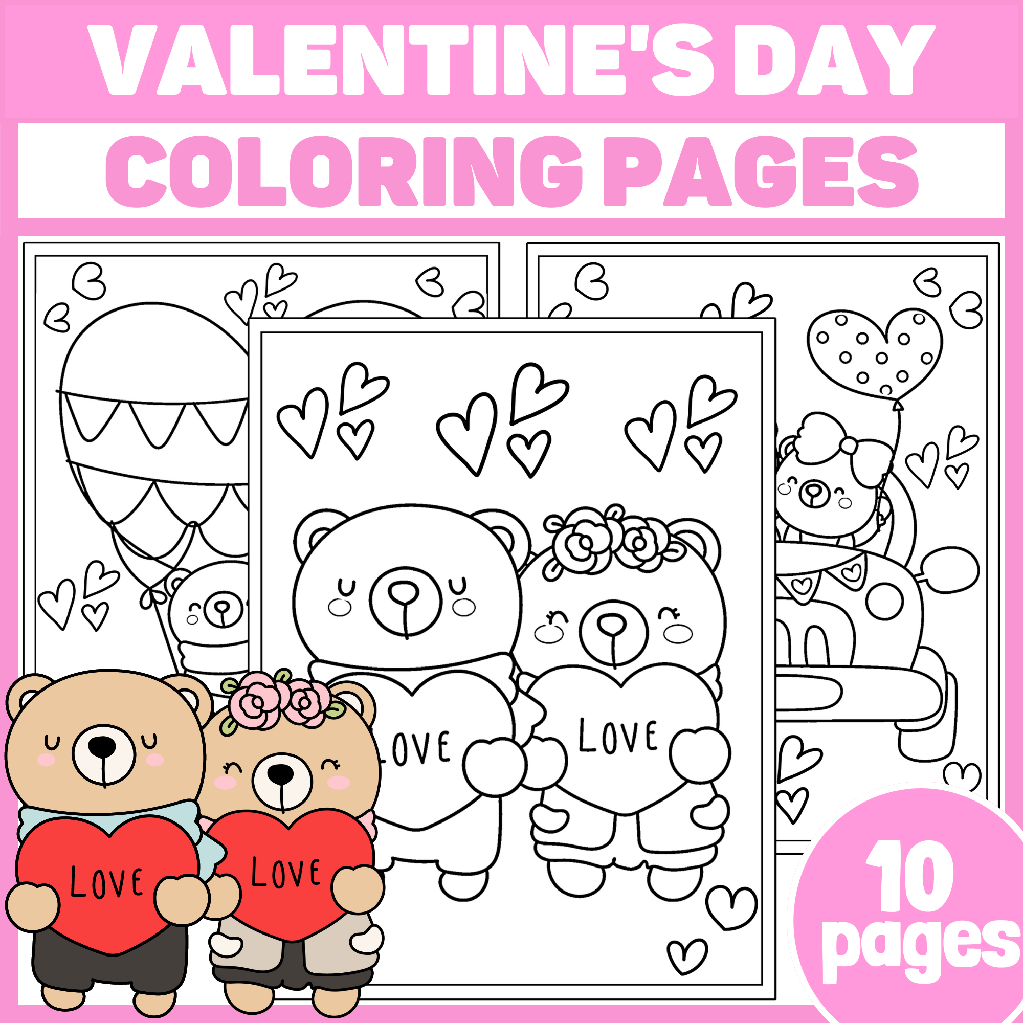 coloring page valentines day coloring page valentines day