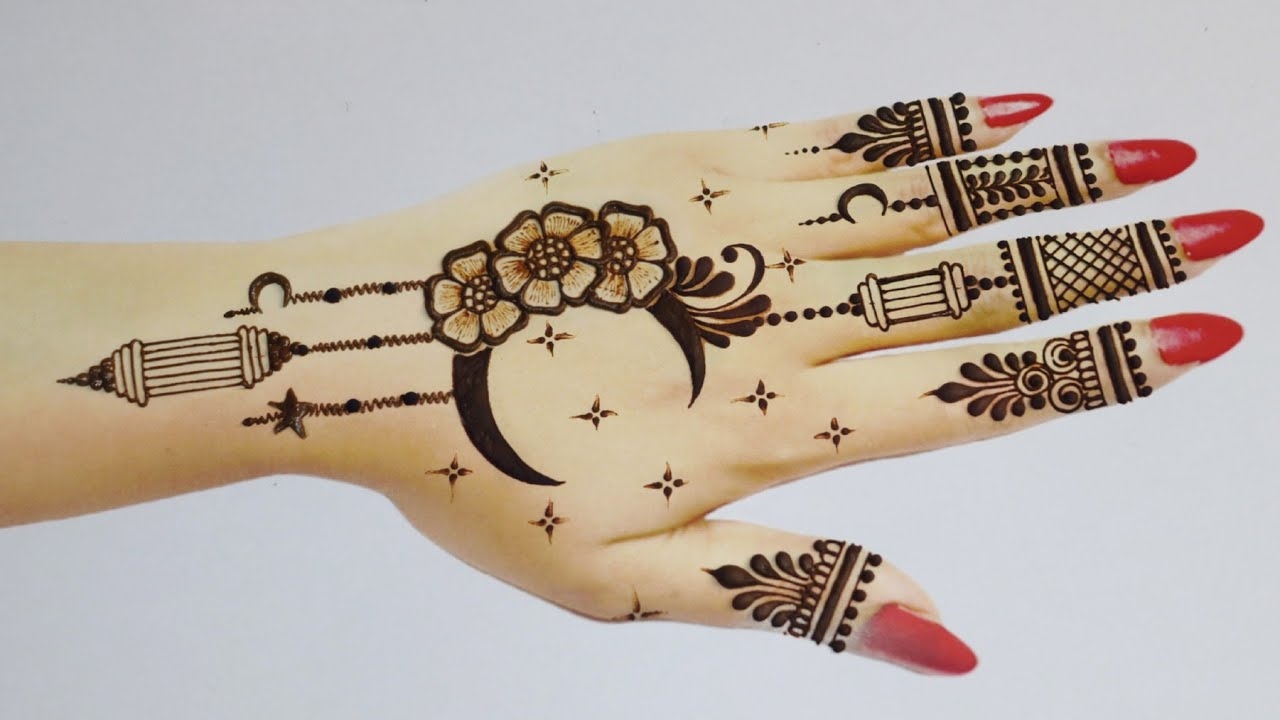 Very Easy Simple Mehndi Design Back Hand Mehndi Designs Latest Mehandi Design mehandi Ka Design YouTube