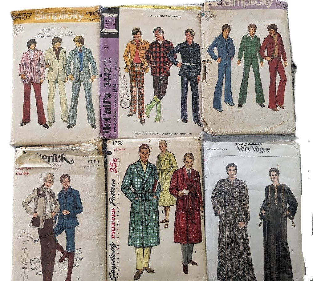 Vintage Mens Sewing Patterns Simplicity 5161 3201 5515 1617 4350 8360 Mccalls 2344 3437 4585 7785 1925 7586 Mail Order 547 Butterick 4038 Etsy Vintage Mens Sewing Patterns Simplicity 5161 3201 5515 1617 4350 8360 Mccalls 2344 3437 4585 7785 1925 7586 Mail Order 547 Butterick 4038 Etsy