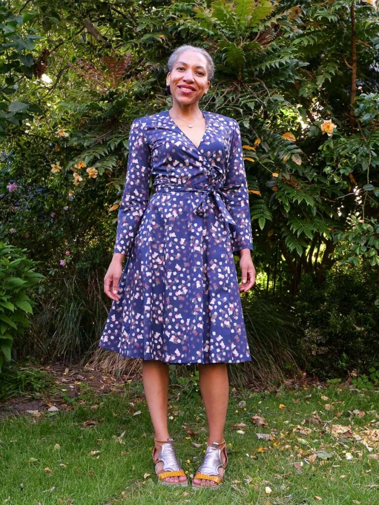 Vogue 1549 DVF Wrap Dress Pattern Review Saturday Night Stitch