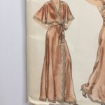 Vogue 7254 Long Night Dress Gown Lingerie Flutter Retro Ladies New Uncut Pattern EBay UK