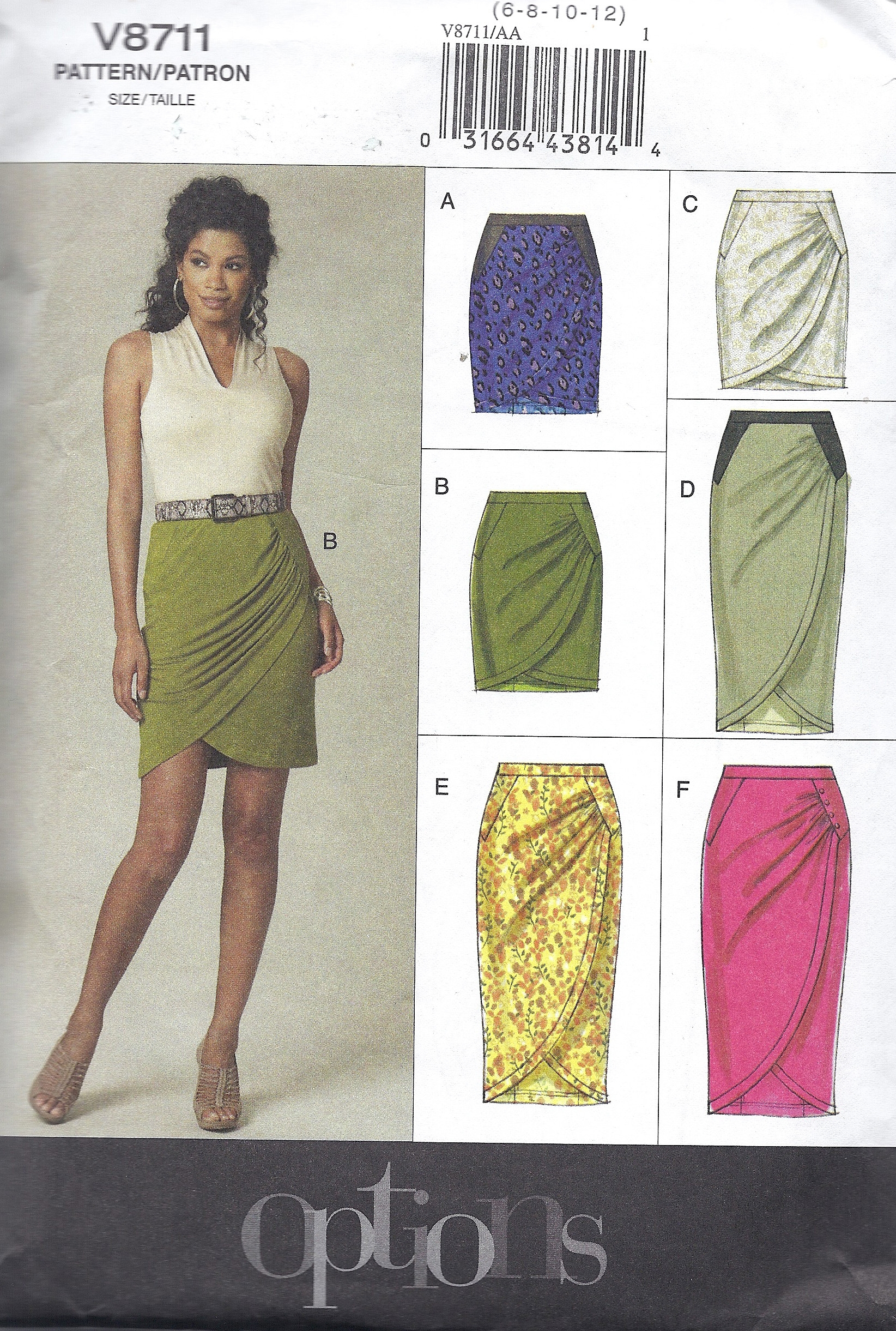 wrap skirt sewing pattern