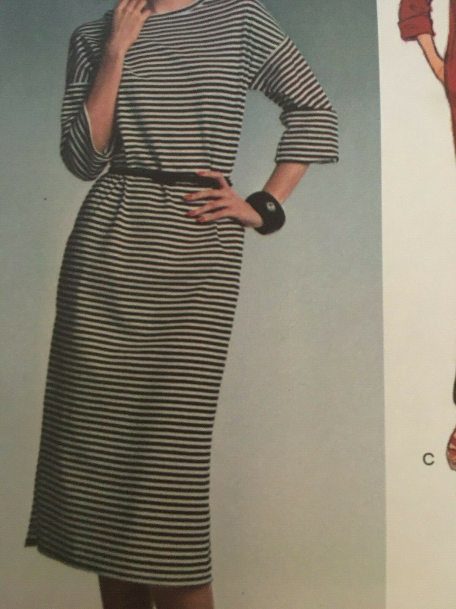 Vogue American Designer Bill Blass Sewing Pattern 1454 Top Dress Pants Vtg Sz 12 EBay