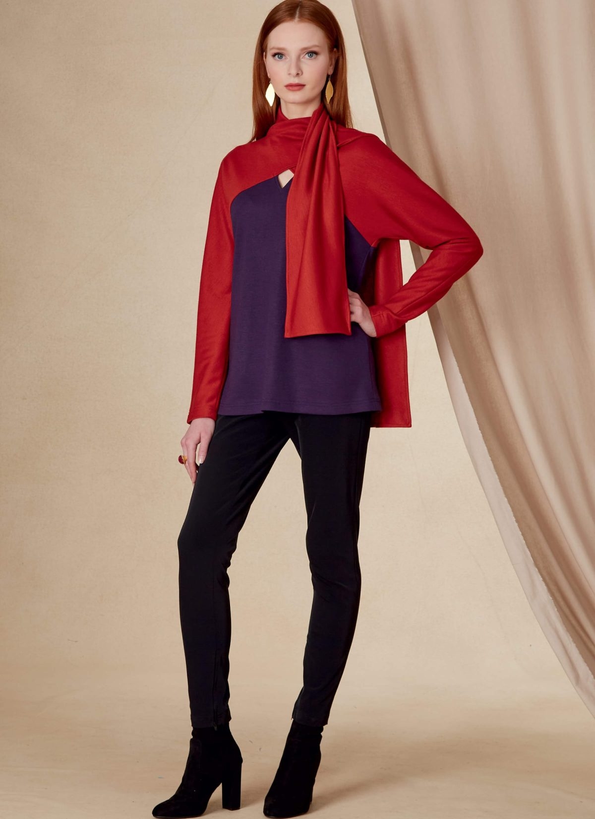 Vogue Patterns V1825 Misses And Misses Petite Top Sewdirect Australia