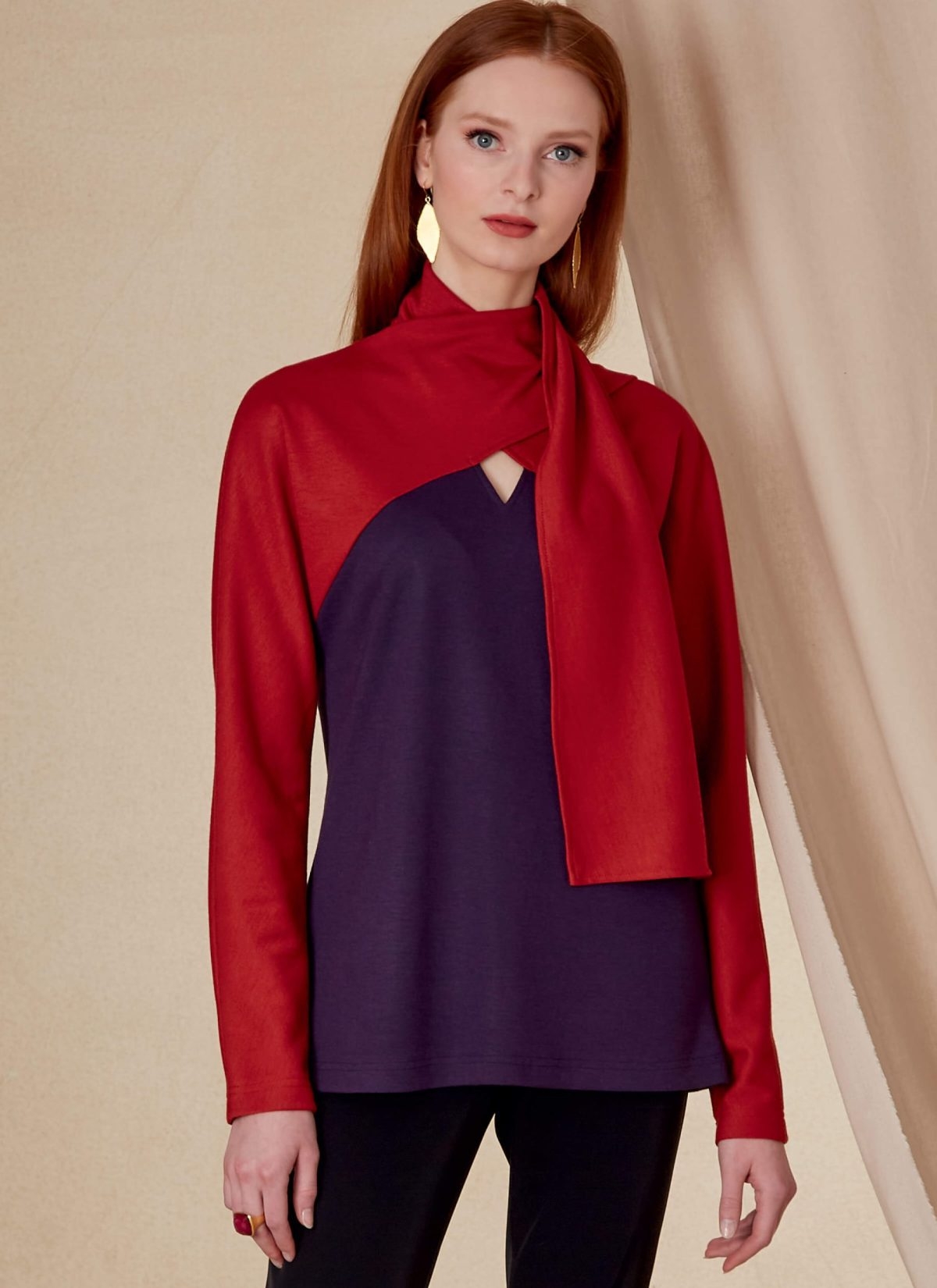 Vogue Patterns V1825 Misses And Misses Petite Top Sewdirect Australia