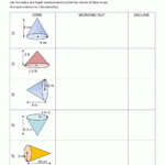 Volume Of A Cone Calculator Worksheets Library