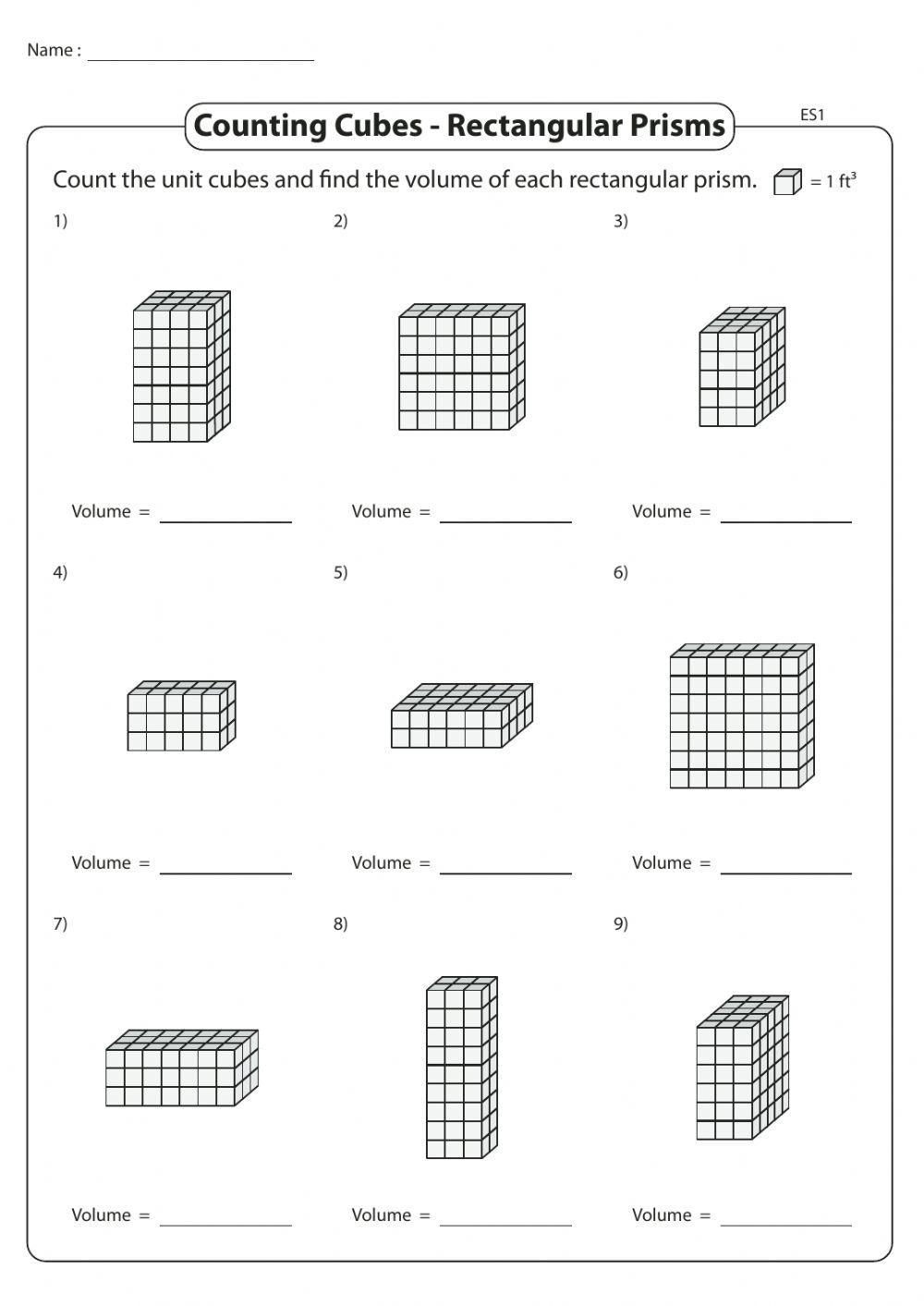 Volume Of A Rectangular Prism Worksheet Live Worksheets Worksheets Library Volume Of A Rectangular Prism Worksheet Live Worksheets Worksheets Library