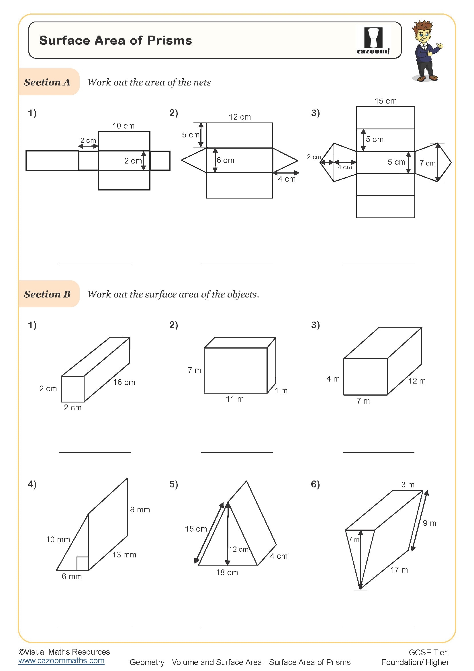 Volume Of Compound 3D Shapes Worksheet Fun And Engaging PDF Worksheets