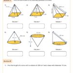 Volume Of Pyramids And Cones Worksheet Fun And Engaging PDF Worksheets