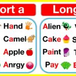 Vowel A Rules Short A Long A Vowel Sounds Learn With Examples YouTube