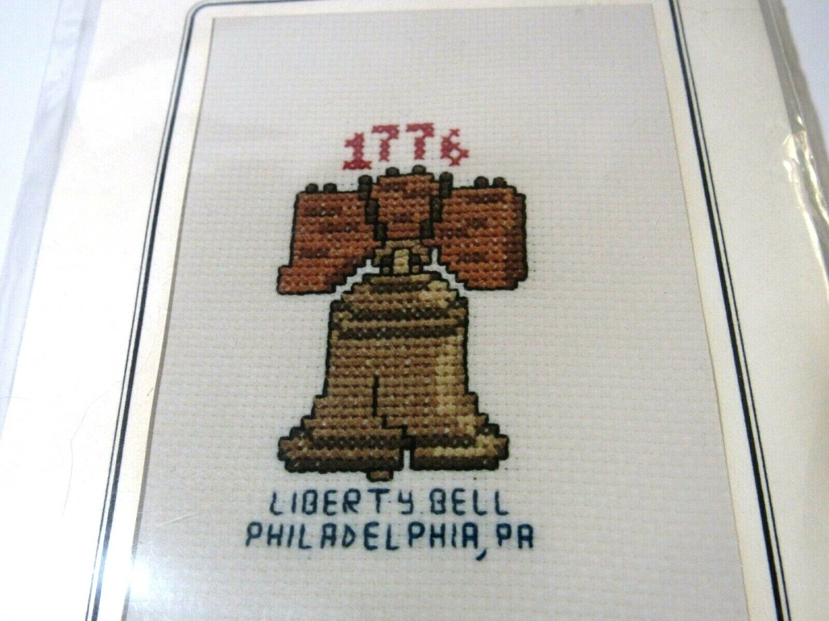 VTG Liberty Bell 1776 Counted Cross Stitch Designed Especially For Children EBay
