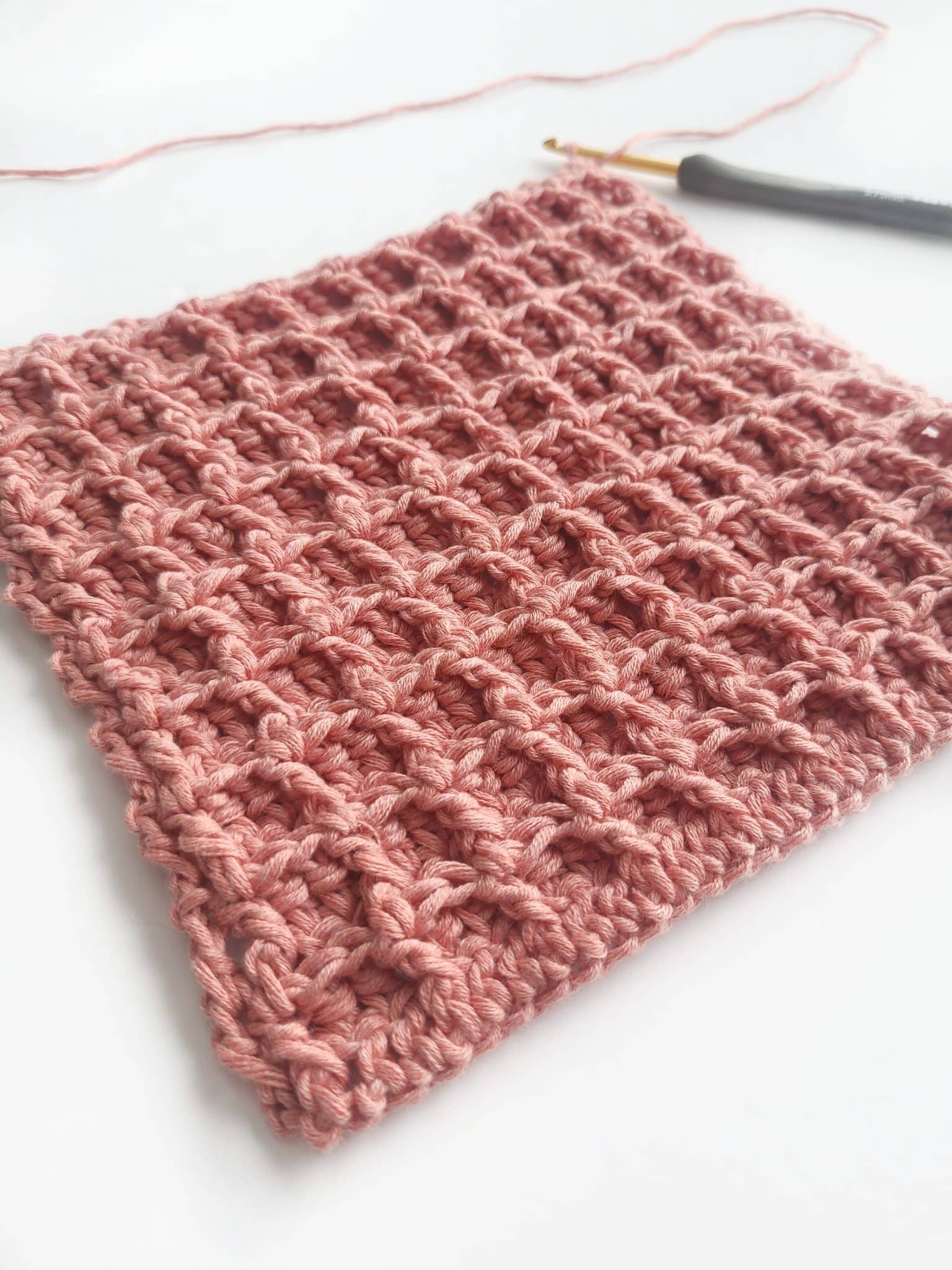 waffle stitch crochet pattern