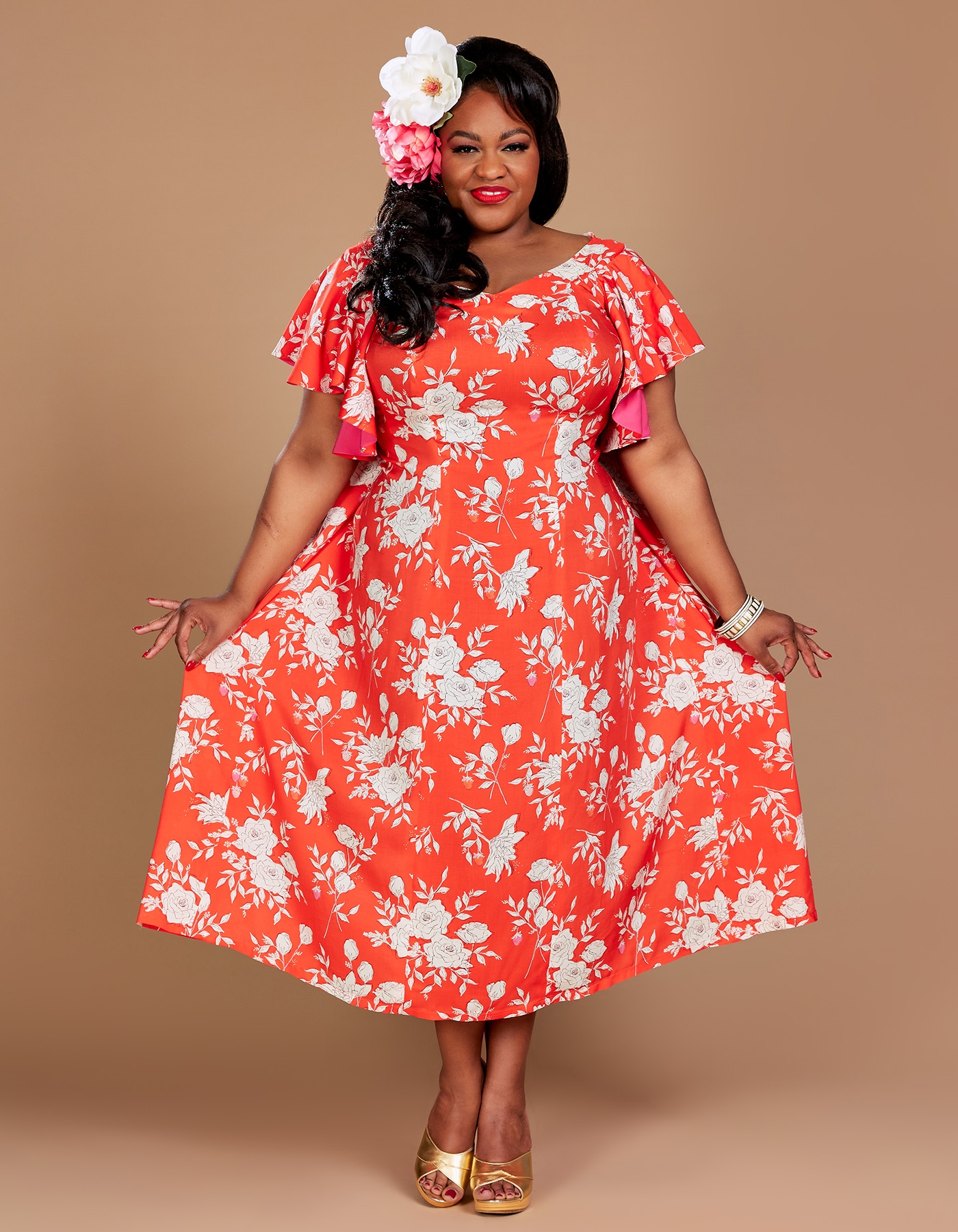 Waterfall Dress Charm Patterns