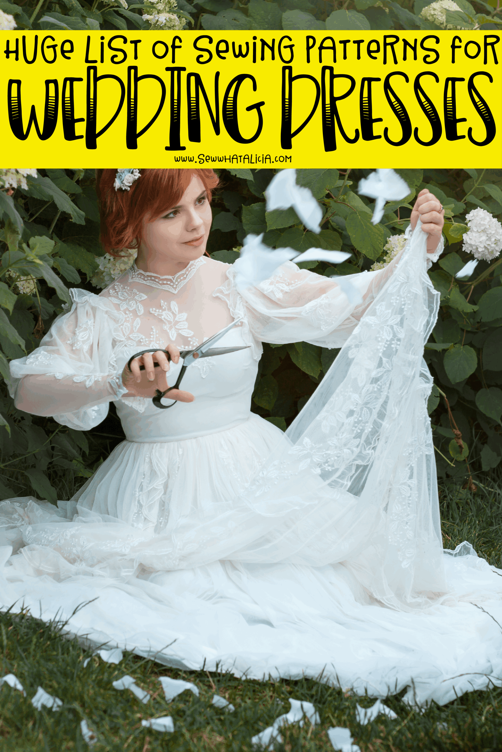 wedding gown dress patterns
