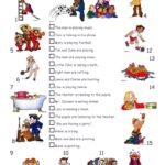 What Are They Doing General Gramma English ESL Worksheets Pdf Doc
