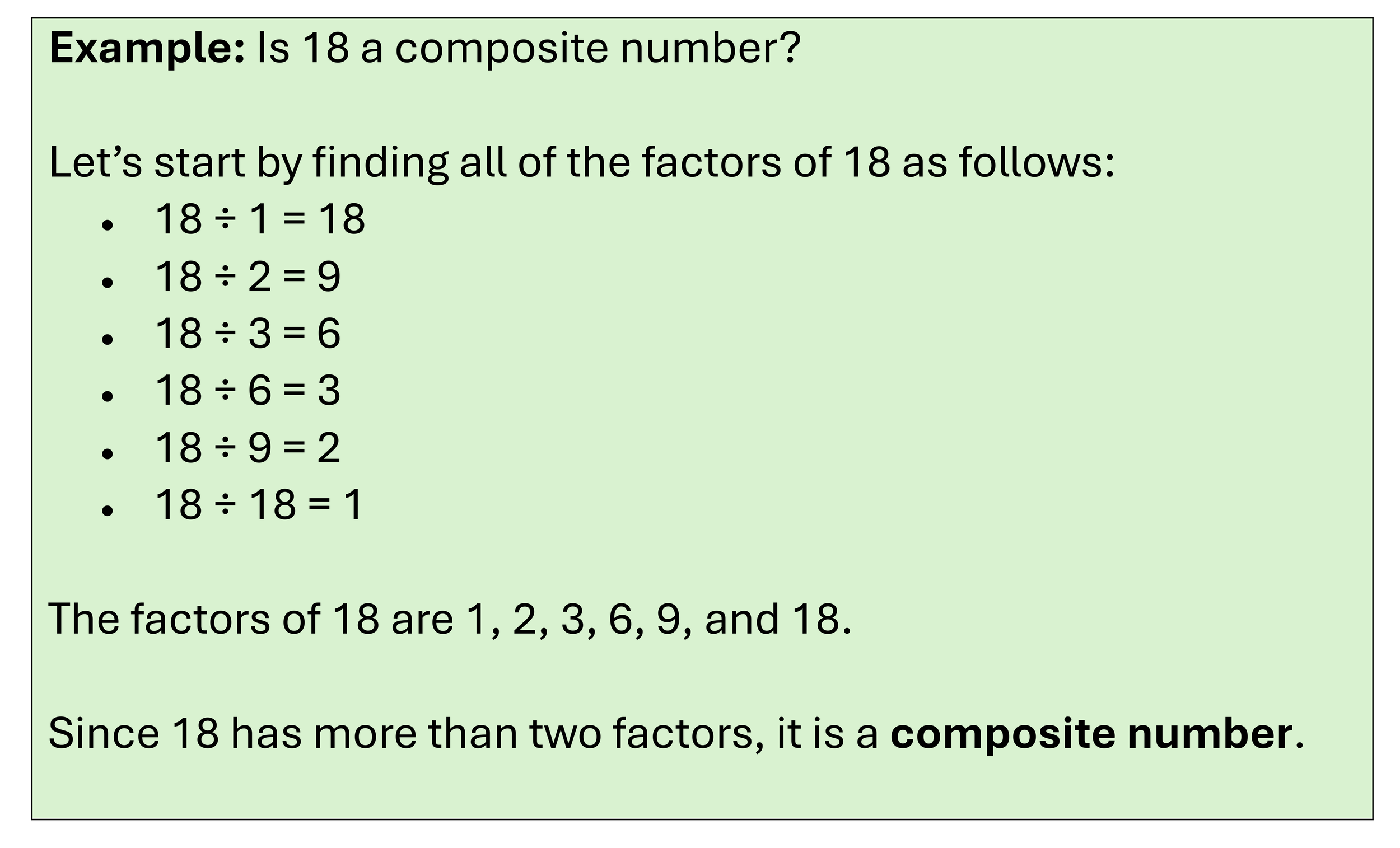 What Is A Composite Number Explained Mashup Math