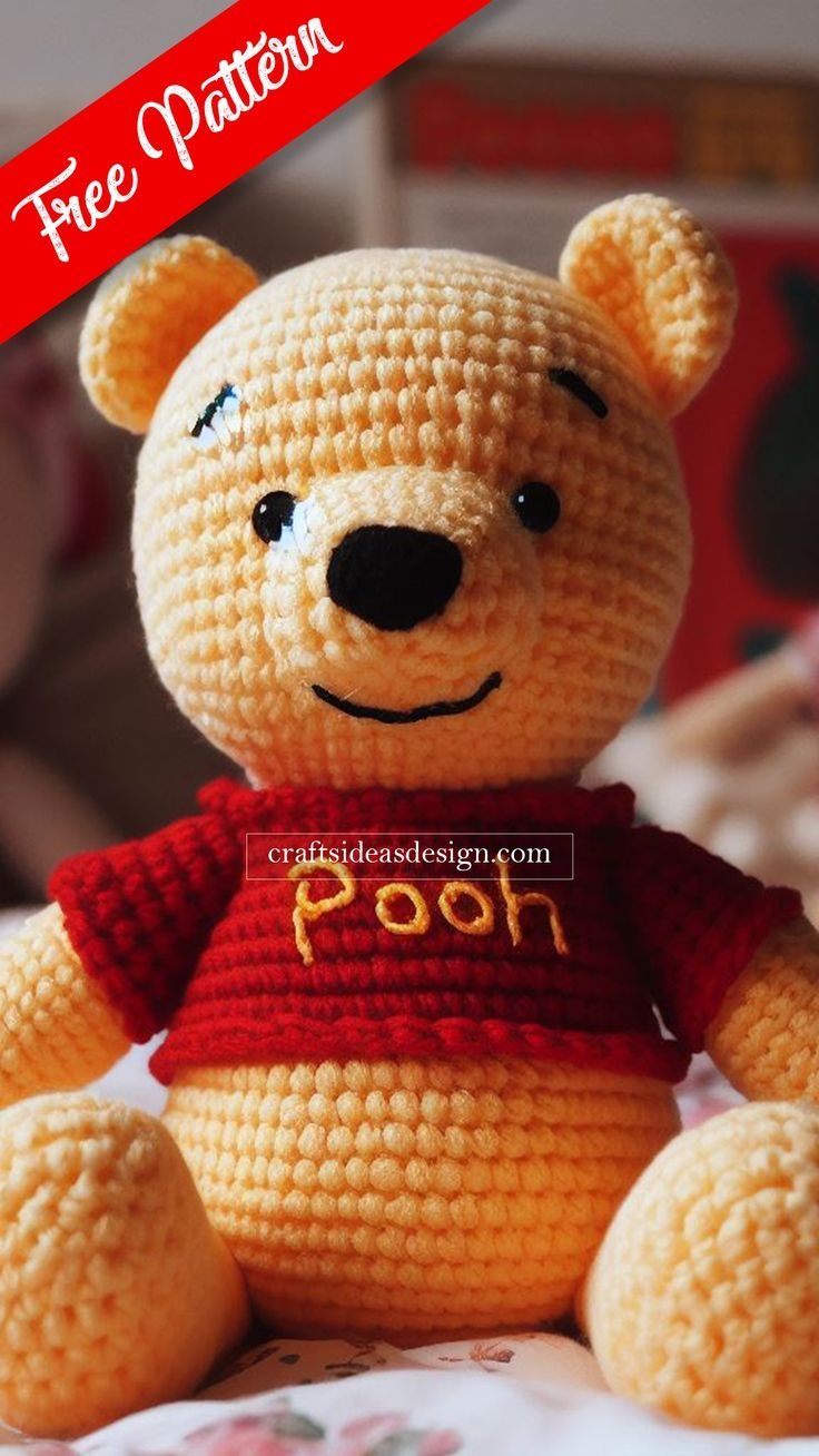 Winnie The Pooh Amigurumi Free Pattern Crochet Bear Patterns Crochet Toys Free Disney Crochet Patterns Winnie The Pooh Amigurumi Free Pattern Crochet Bear Patterns Crochet Toys Free Disney Crochet Patterns