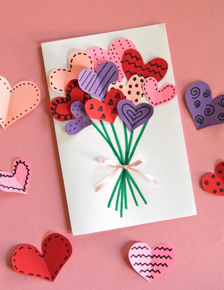 10 Adorable and Easy DIY Valentine s Day Cards Homeyou 10 Adorable and Easy DIY Valentine s Day Cards Homeyou