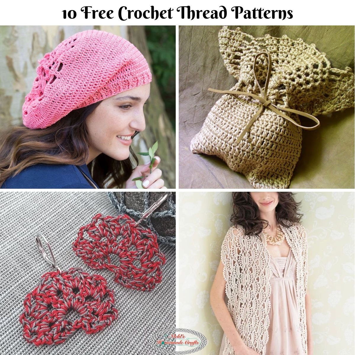 10 Stunning Free Crochet Thread Patterns Nicki s Homemade Crafts 10 Stunning Free Crochet Thread Patterns Nicki s Homemade Crafts