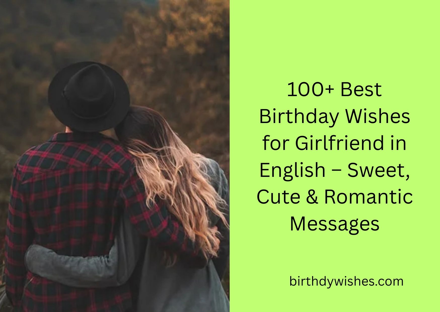 birthday message for girlfriend
