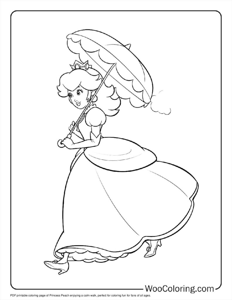 100 Princess Peach Coloring Pages Free PDF To Print Woo Coloring 100 Princess Peach Coloring Pages Free PDF To Print Woo Coloring