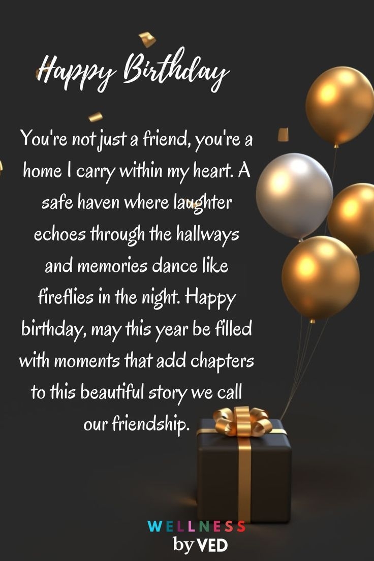 100 Touching Birthday Message To A Best Friend 100 Touching Birthday Message To A Best Friend
