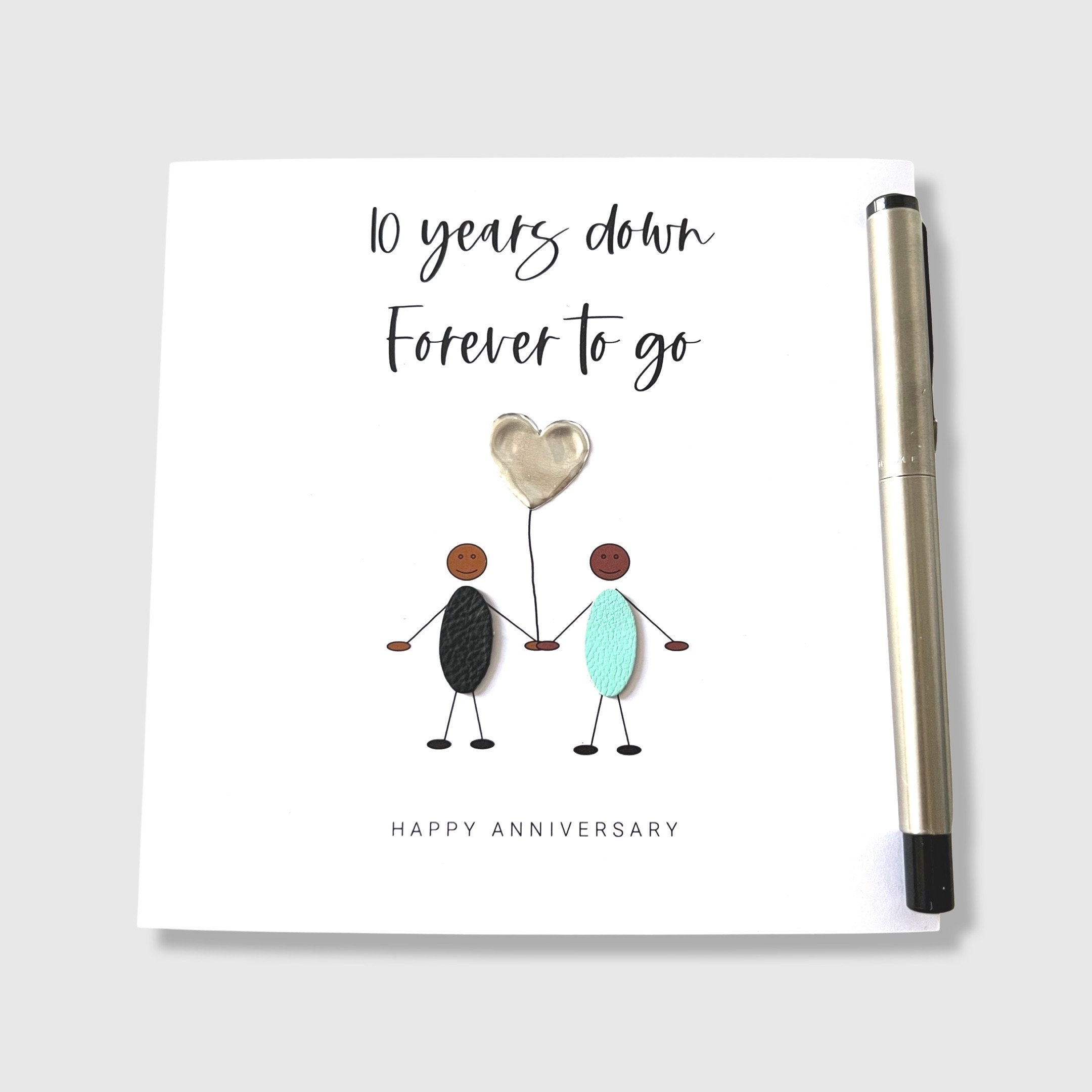 10 year anniversary card 10 year anniversary card
