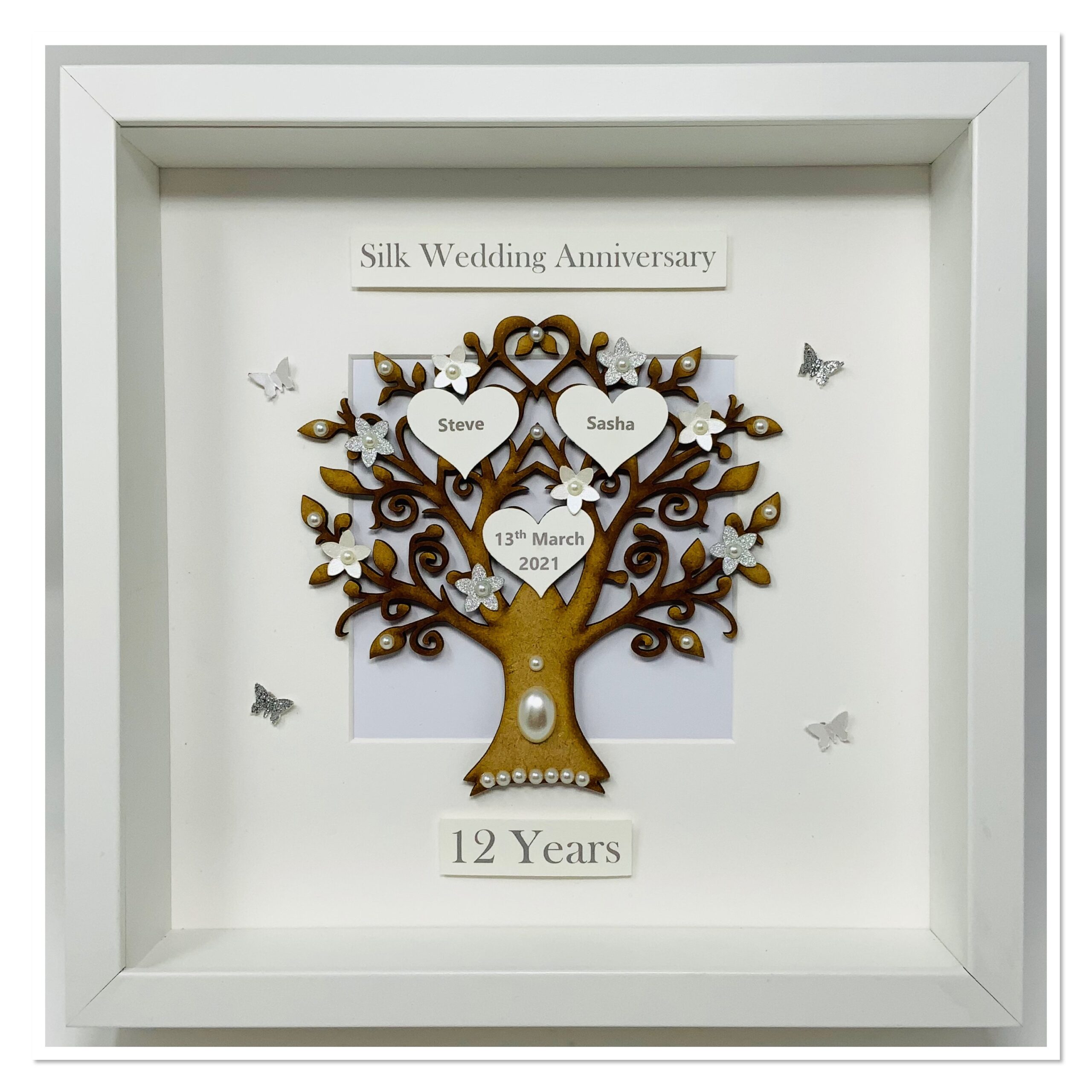 12th 12 Years Silk Wedding Anniversary Gift Present Married Husband Wife Custom Family Tree Picture Frame Personalised Classic Etsy 12th 12 Years Silk Wedding Anniversary Gift Present Married Husband Wife Custom Family Tree Picture Frame Personalised Classic Etsy