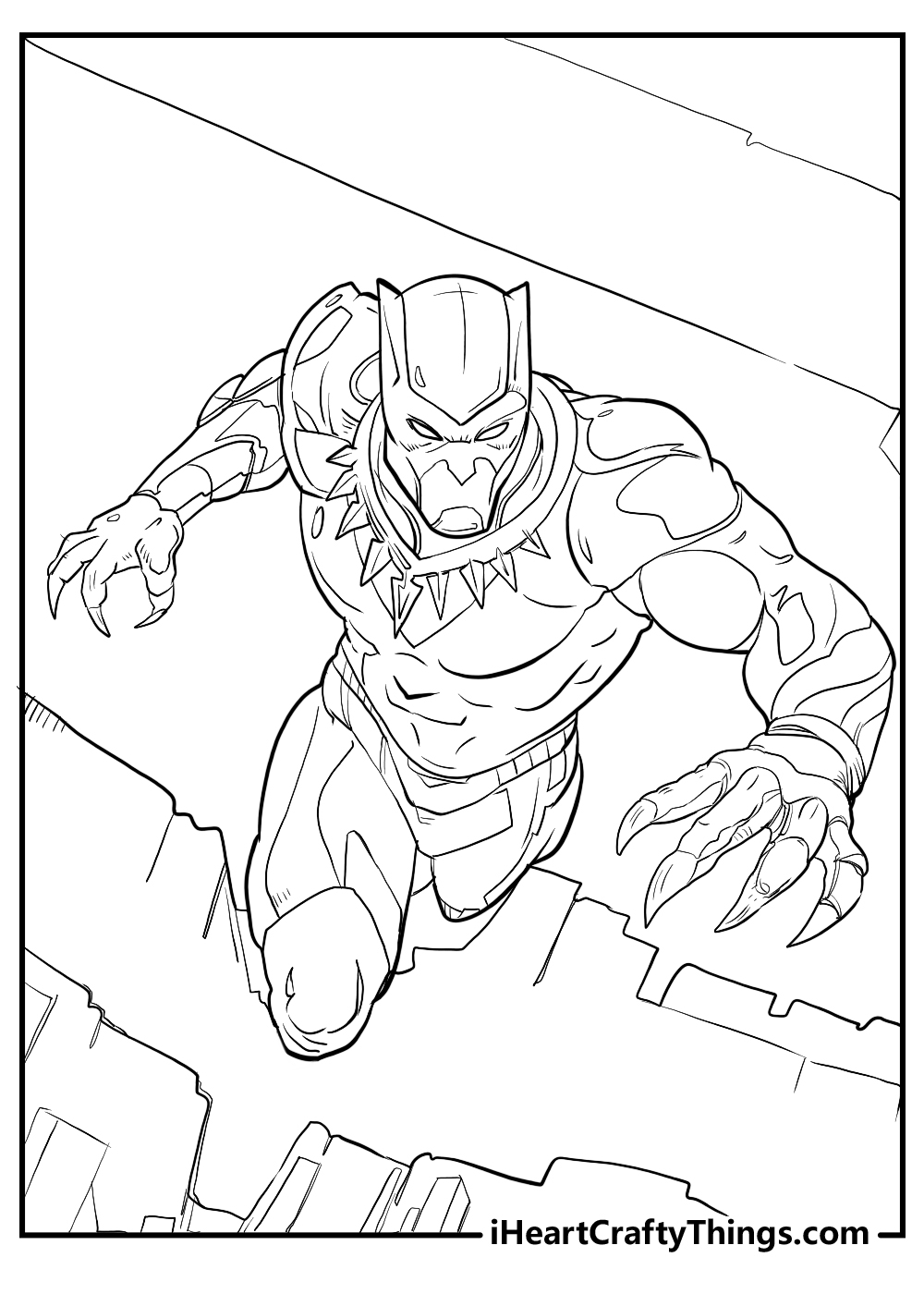 15 Black Panther Coloring Pages Printable Easy Free PDFs