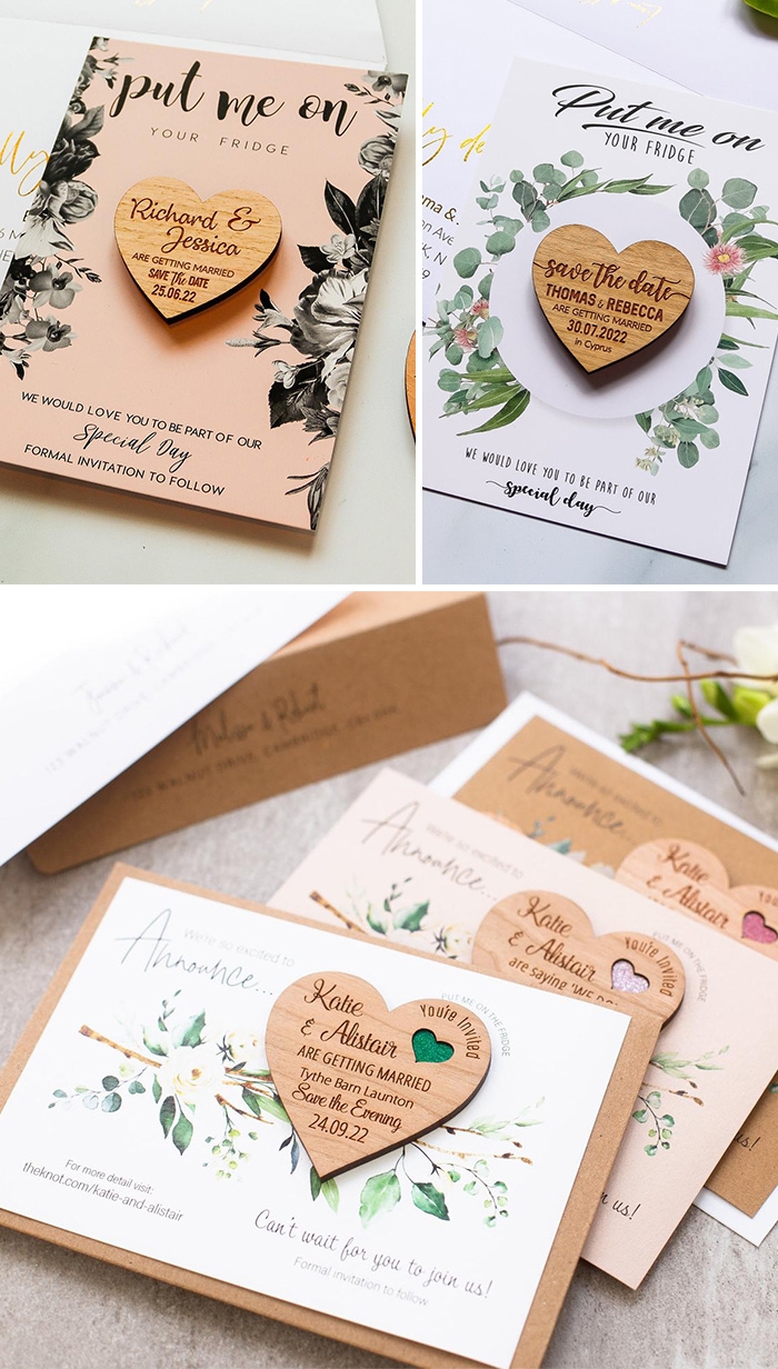 15 Fun And Chic Wedding Save The Date Ideas 15 Fun And Chic Wedding Save The Date Ideas