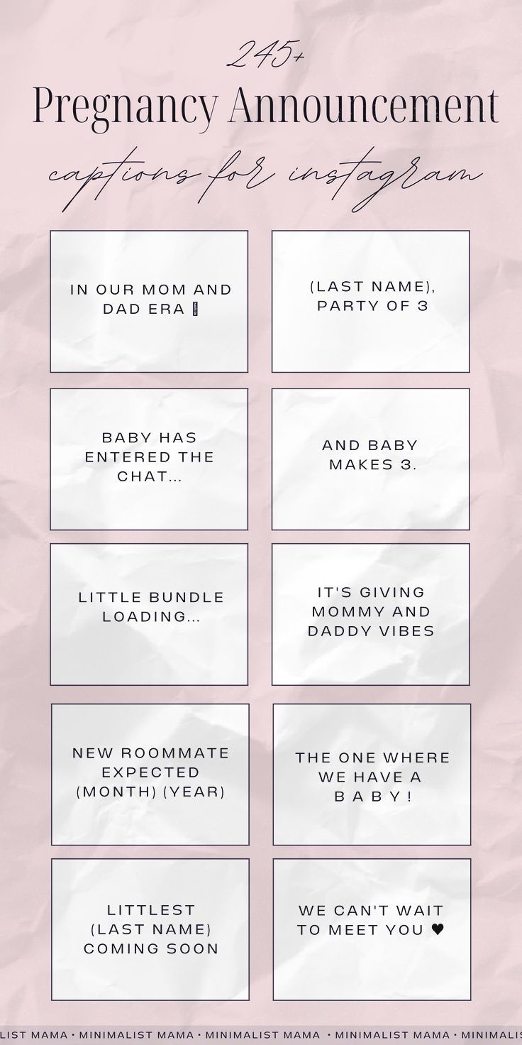 195 ADORABLE Pregnancy Announcement Captions For New Moms To Be 195 ADORABLE Pregnancy Announcement Captions For New Moms To Be