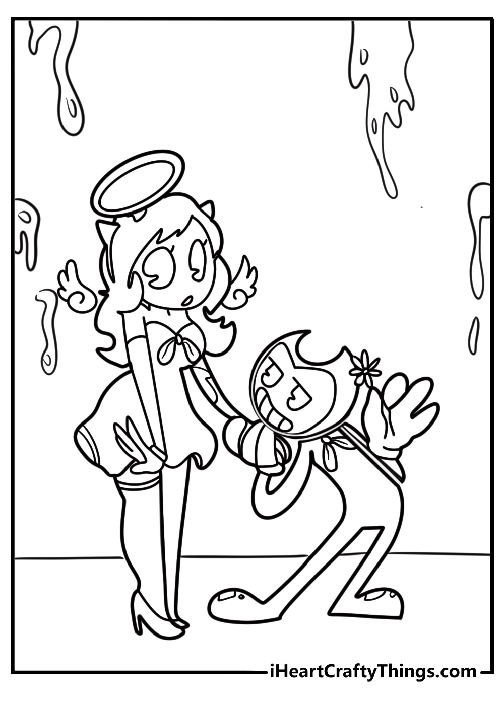 20 Free Bendy And The Ink Machine Coloring Pages For Kids 20 Free Bendy And The Ink Machine Coloring Pages For Kids