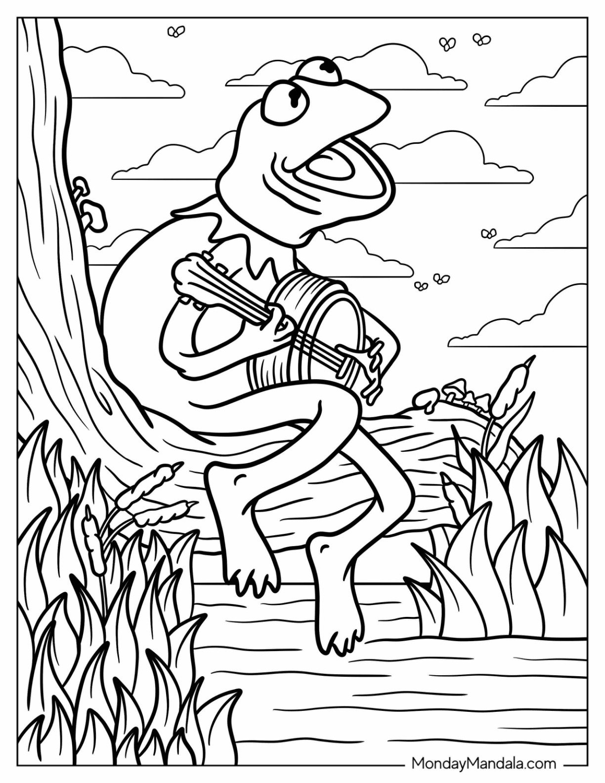 20 Kermit Coloring Pages Free PDF Printables 20 Kermit Coloring Pages Free PDF Printables