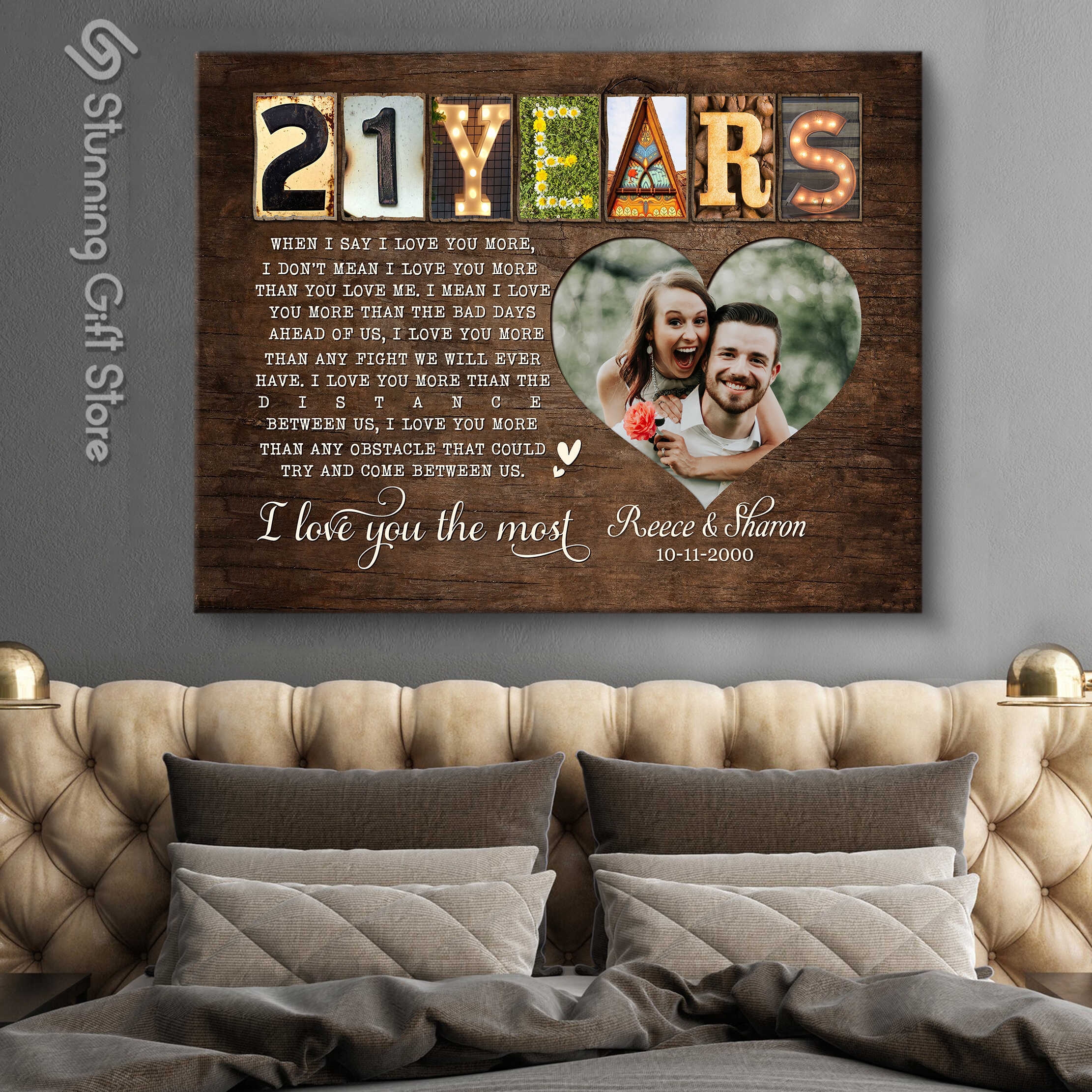 21 year anniversary present