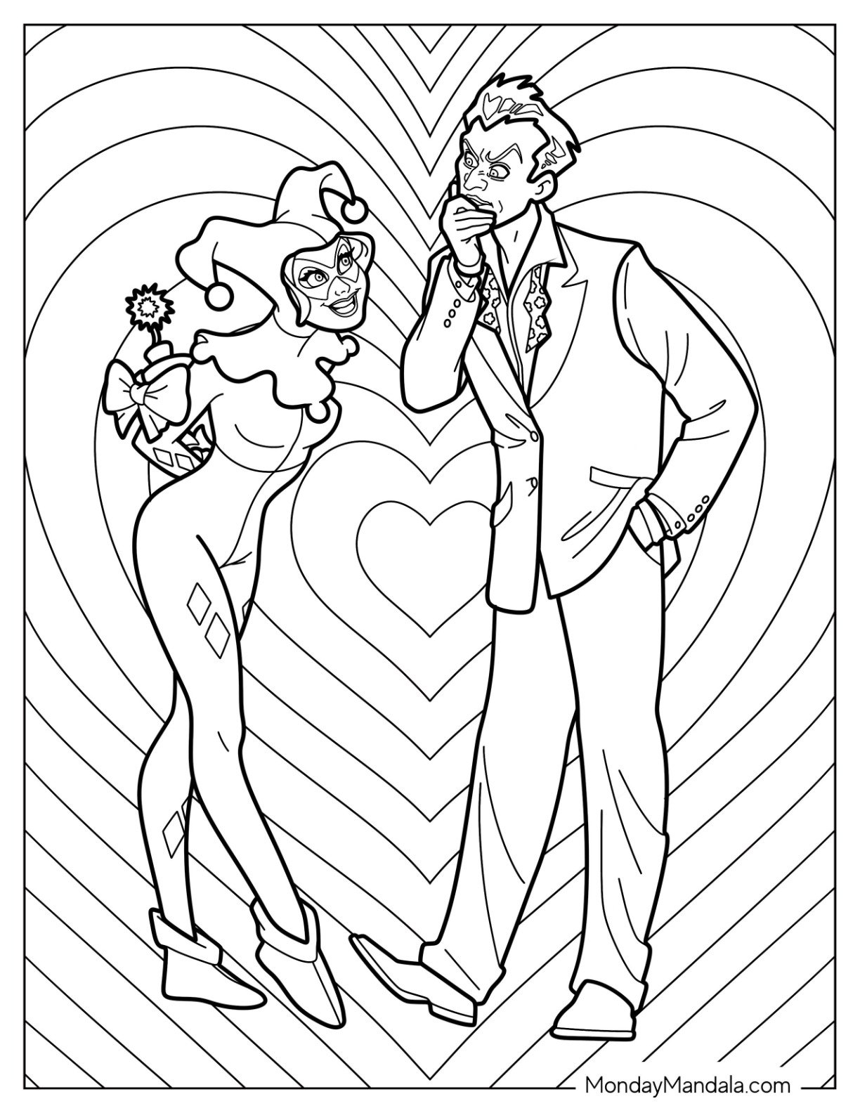 22 Joker Coloring Pages Free PDF Printables 22 Joker Coloring Pages Free PDF Printables