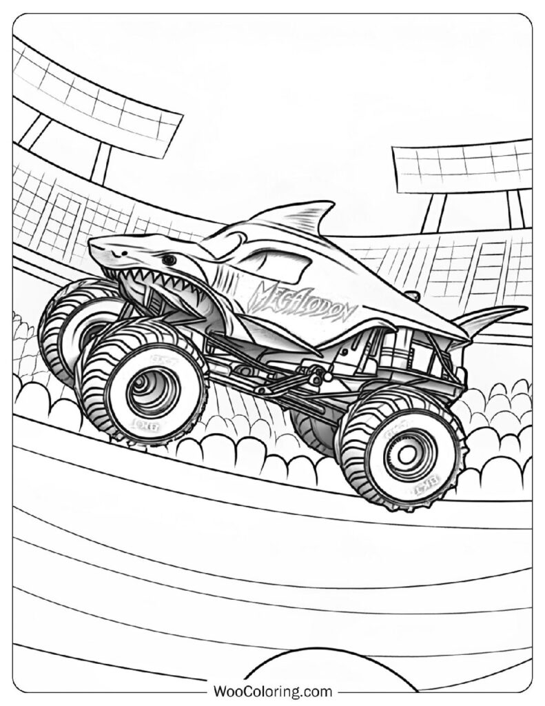 printable coloring pages of monster trucks printable coloring pages of monster trucks