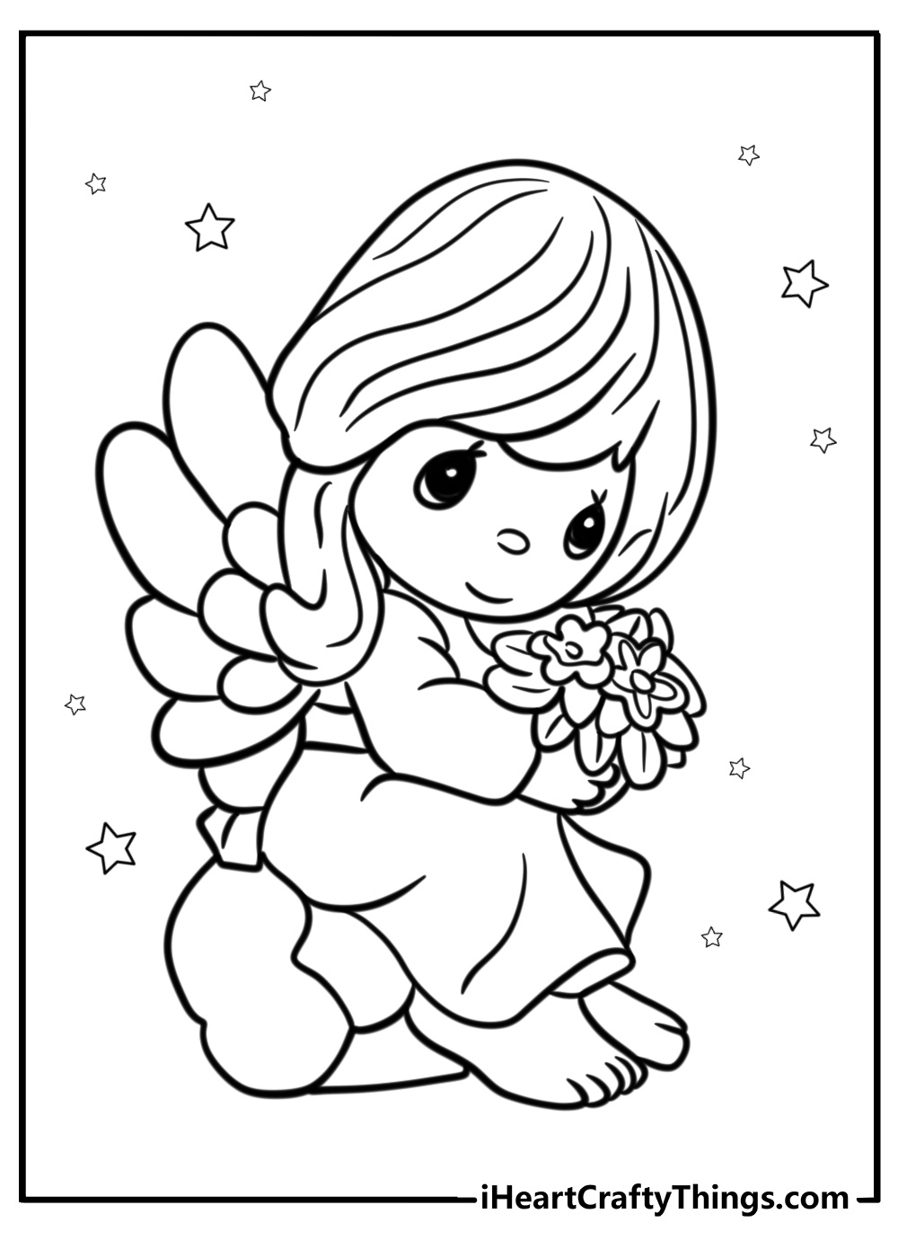 25 Precious Moments Coloring Pages 100 Free To Print