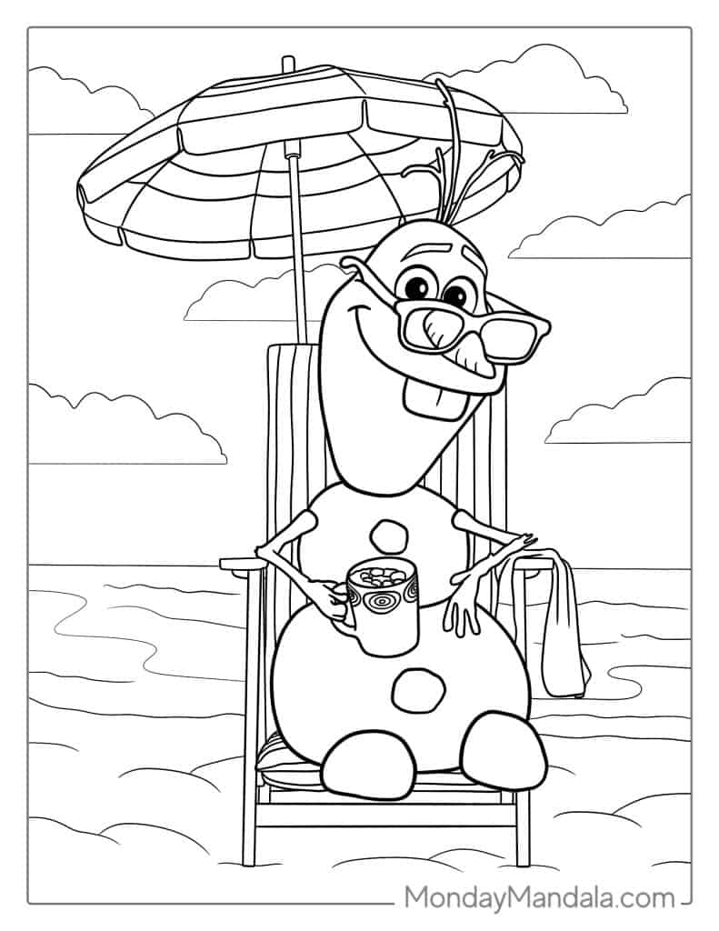 28 Olaf Coloring Pages Free PDF Printables 28 Olaf Coloring Pages Free PDF Printables