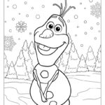 28 Olaf Coloring Pages Free PDF Printables
