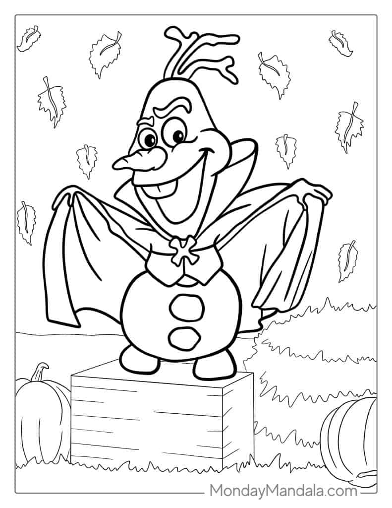 28 Olaf Coloring Pages Free PDF Printables 28 Olaf Coloring Pages Free PDF Printables