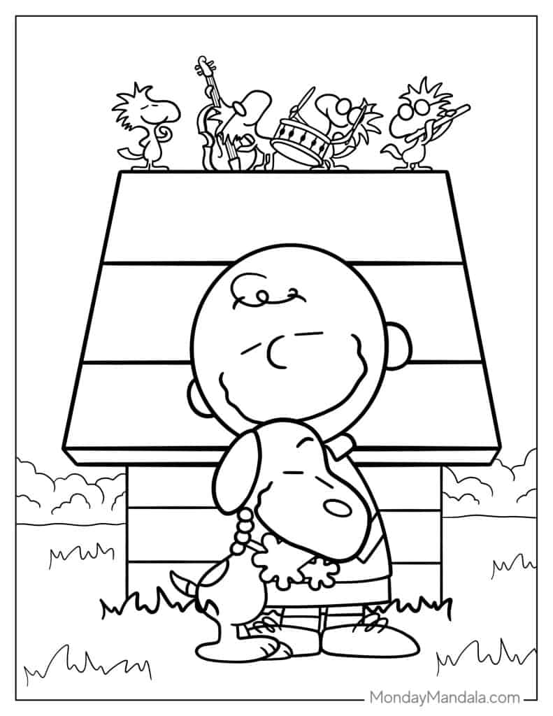 charlie brown characters coloring pages charlie brown characters coloring pages