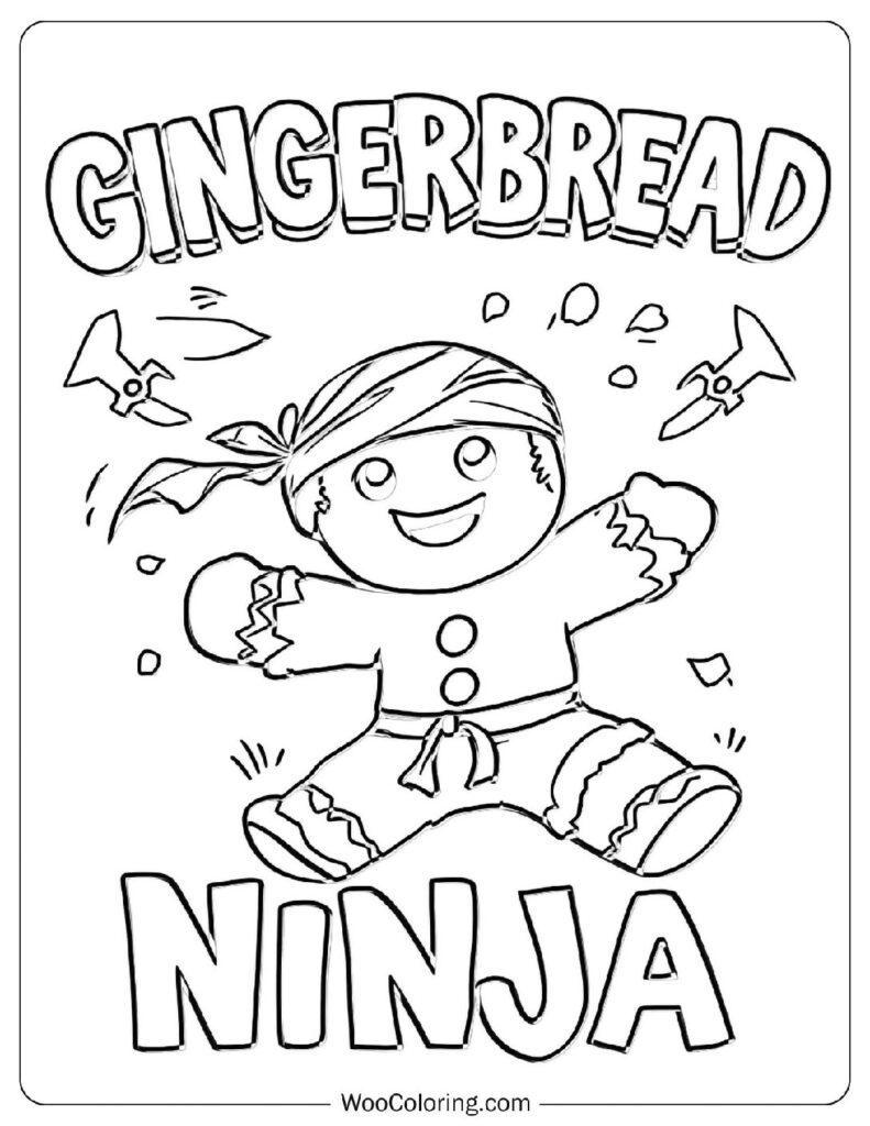 gingerbread pictures to print