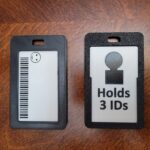 3D Printed 4 ID Badge Holder Etsy