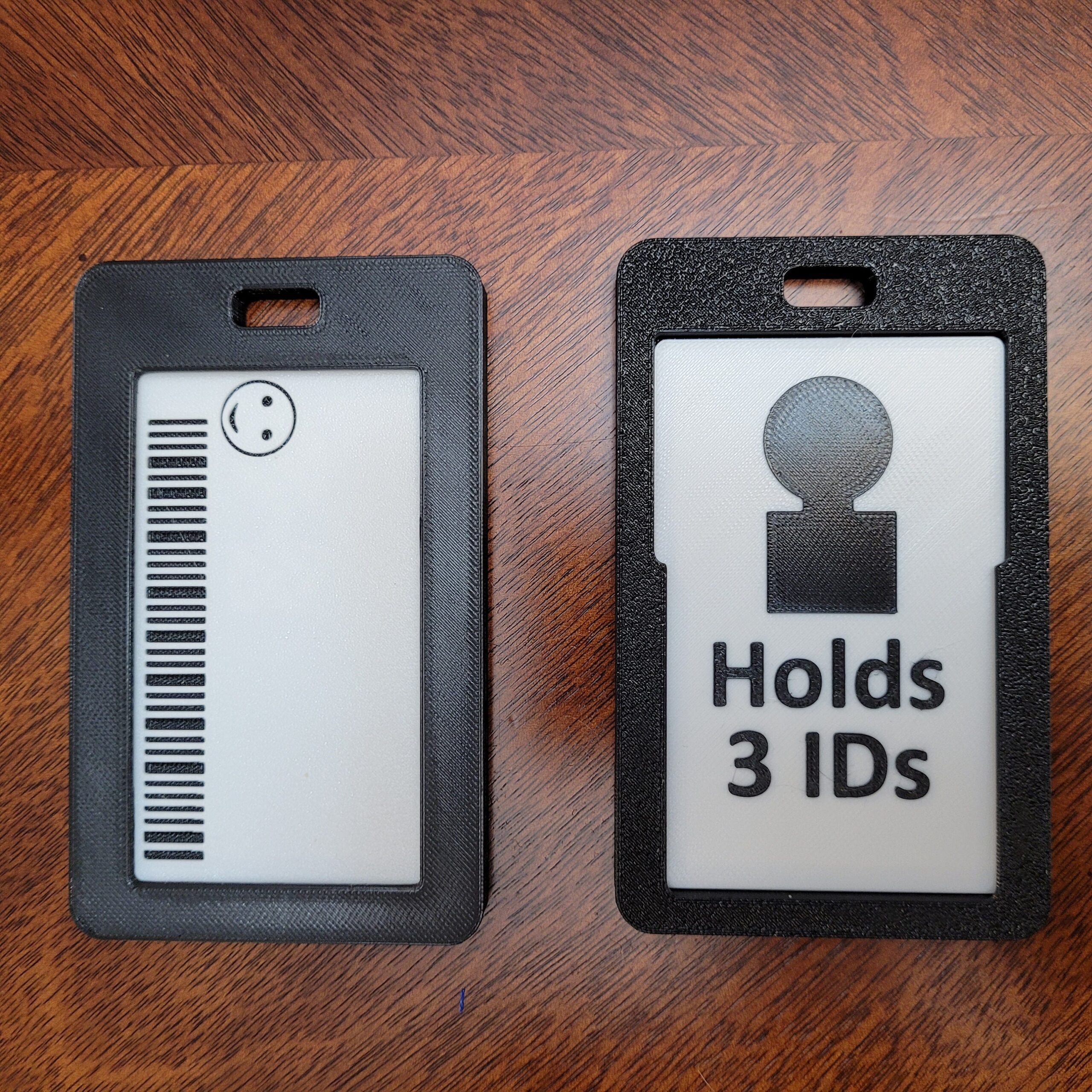 3D Printed 4 ID Badge Holder Etsy