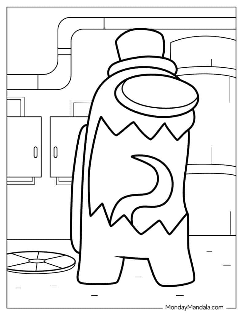 65 Among Us Coloring Pages Free PDF Printables 65 Among Us Coloring Pages Free PDF Printables