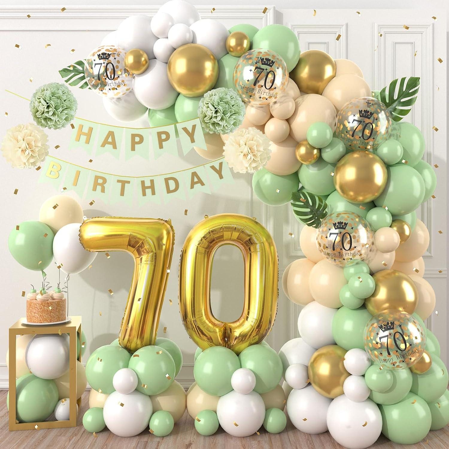 70th Birthday Balloon Garland Arch Sage Green And Gold 70th Birthday Balloons Set Party Decoration Girl s 70th Birthday Decorations Banner Etsy 70th Birthday Balloon Garland Arch Sage Green And Gold 70th Birthday Balloons Set Party Decoration Girl s 70th Birthday Decorations Banner Etsy