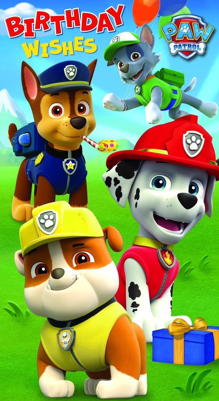 happy birthday paw patrol happy birthday paw patrol